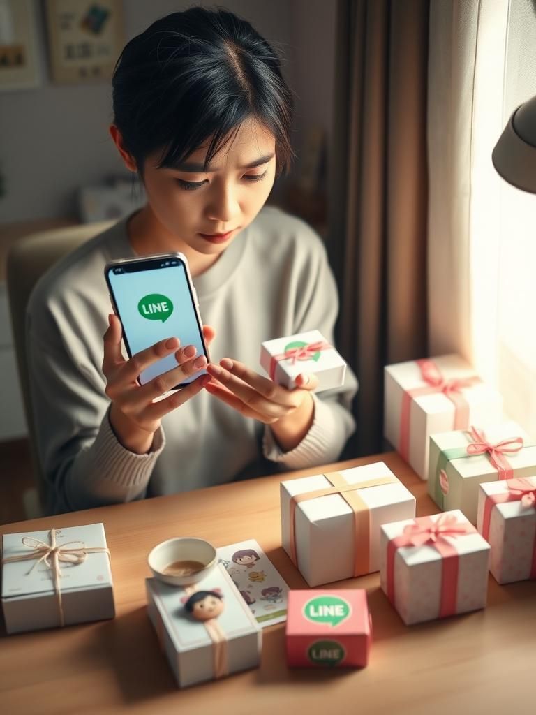 LINEスタンプのプレゼント🎁、間違えた時の取り消し方法！
